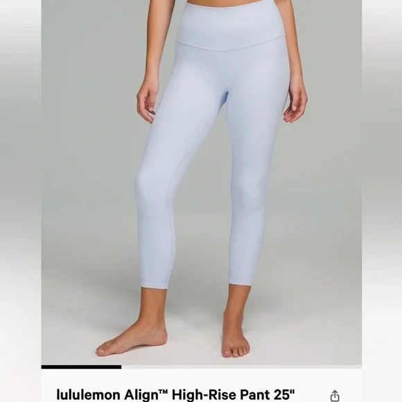 Lululemon Athletica very light purple Leggings - Picture 3 of 9